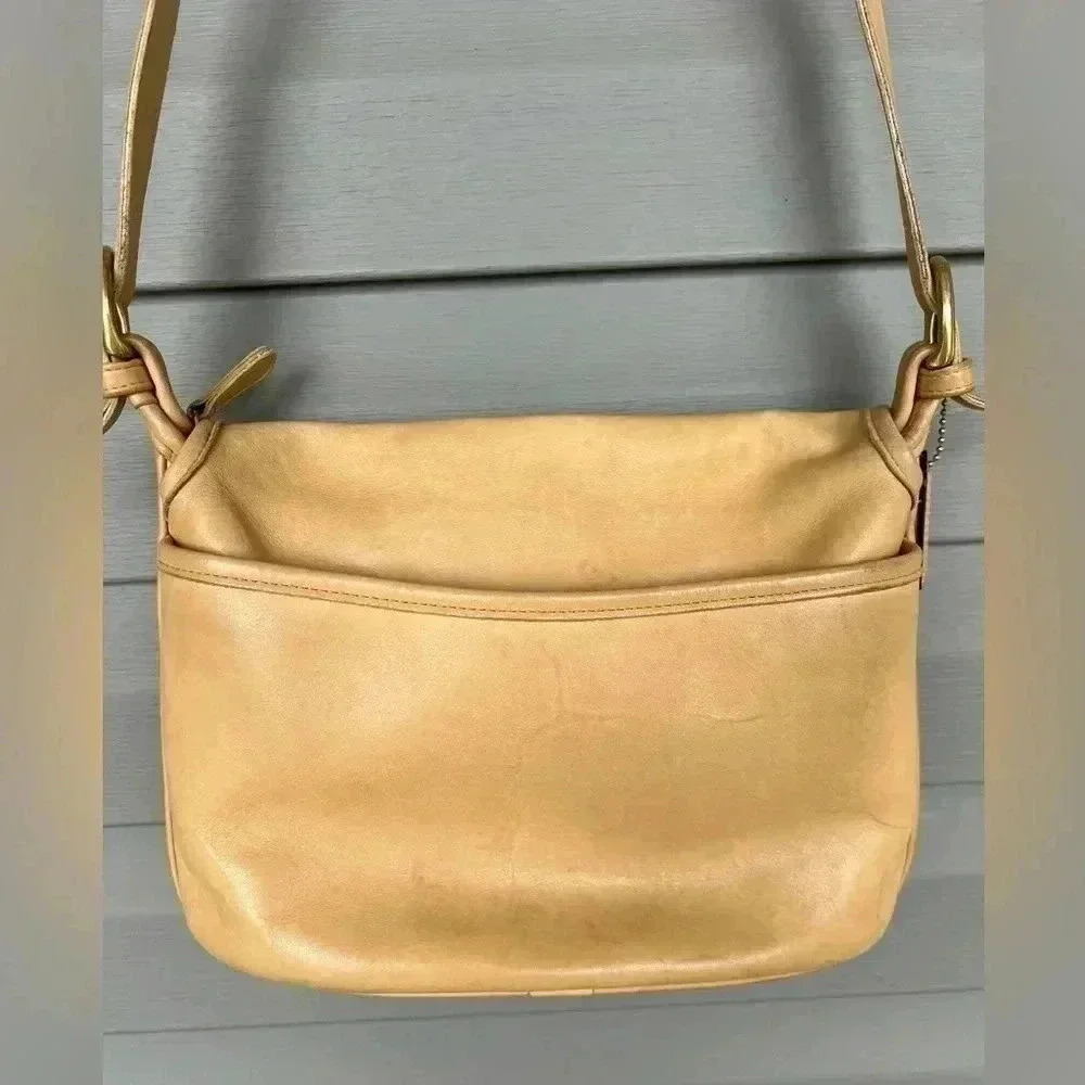 Coach Vintage Leather  Flap Crossbody Bag - Picture 7 of 14